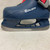 Used Bauer 8/9 Boys Softboot Skate Navy Blue Youth 08.0 11855-S000206398 View 5