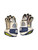 Used Warrior ALPHA PRO Senior Gloves White And Navy Blue 13" 11814-S000399609 View 1