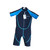 Used SEASKIN Junior Spring Suit Teal JR 08 10313-S000285865 View 1