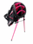 Used Callaway STRATA Teen Stand Bag Pink And Black 10589-S000435480 View 3