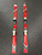 Used Volkl UNLIMITED AC JR Boys DH Ski/Binding Red 140 cm 11726-S000298354 View 1