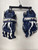 Used Harrow HRW SERIES Lacrosse Gloves Mens Navy Blue MD 11891-S000320131 View 1