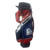 Used ASK ECHO MENS CART BAG Mens Cart Bag White/Red/Navy 11471-S000174685 View 3
