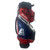 Used ASK ECHO MENS CART BAG Mens Cart Bag White/Red/Navy 11471-S000174685 View 1