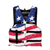 New Airhead General Purpose Life Jacket Vest Stars and Stripes- Adult Universal 11218-KWT10098-15-A-US View 1