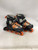 Used DBX SKATES Junior Rec Fitness Skates Orange Adjustable 11851-S000048719 View 3