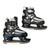 Used Lake Placid SUMMIT Boys Softboot Skate Black Adjustable 11512-S000238826 View 1