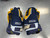 Used Bauer SUPREME TOTAL ONE Youth Gloves Navy Blue And Yellow 10" 11945-S000255562 View 2