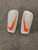 Used Nike MERCURIAL LITE Soccer Shin Guards Adult White MD 11614-S000239643 View 1