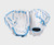 New LIBERTY ADVANCED 12IN LHT WHITE/BLUE SOFTBALL GLOVE 11834-RAWR00713816 View 1