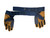 Used Warstic BB/SB Batting Gloves Navy Blue SM 11861-S000034307 View 3