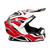 Used Sedici FUORI Adult Motocross Helmet Red Large 11218-S000429919 View 2