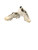Used Nike TROUT BB/SB Cleats White Junior 04.5 11760-S000094056 View 2