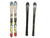 Used K2 INDY Boys DH Ski/Binding Black/Royal/Red 112 cm 11917-S000019260 View 1