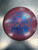 Used Discraft DRONE Z SPARKLE GLO Disc Golf Driver Red 11945-S000255804 View 1
