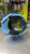 Used Easton ELITE MAX Batting Helmet w/Mask Carolina Blue And Pink L/XL 11477-S000214923 View 2