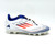 Used Adidas F50 CLUB FIRM Soccer Cleats White And Royal Blue Junior 04 11805-S000084275 View 1