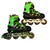 Used Senior Rec Fitness Skates Kelly green Adjustable 11730-S000072672 View 1