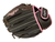 Used Rawlings WFP120 Right Hand Throw Fastpitch Gloves Chocolate 12" 11709-S000080849 View 2