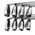 Used Tour Edge BAZOOKA JMAX Men's RH Hybrid Iron Set 4H-AW Senior Flex Graphite Shaft 11506-S000307221 View 4