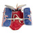 Used Century Martial Arts Chest Guard Royal Blue And Red Junior 11856-S000030291 View 2