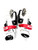 Used STX SHIELD 500 LAX Goalie Gloves M White 14" 11860-C000311647 View 1