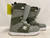 Used DC Shoes PHASE 2020 Mens Snowboard Boots Grey And Lime Senior 11.5 11855-S000206638 View 3
