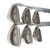 Used Ping EYE 2 BLACK DOT Men's RH Iron Set 6I-SW Steel Shaft 11506-S000307250 View 3