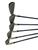 Used Wilson STAFF Di5 Mens Golf Iron Set RH 5I-PW (missing 9 iron) w/ R-Flex Shafts +1/2" 11731-S000168824 View 4