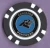 New PANTHERS POKER CHIP 11884-JMG44400-05 View 1