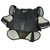 Used Nike VAPOR Lacrosse Shoulder Pads Black LG View 3