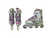 Used RollerDerby ELITE SERIES Q60 Senior Rec Fitness Skates White Senior 9 11917-S000019351 View 1