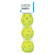 New 3 PK YELLOW POLY SOFTBALLS 11832-CHPCSB-51B View 1