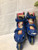 Used Rollerblade ROLLIN ON Senior Roller Quad Skates Royal Blue Adjustable 11668-S000122067 View 3