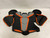Used Bauer ONE.4 Junior Shoulder Pads Black And Orange SM 11855-S000206714 View 2