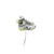 Used New Balance RUSH LAX Cleats Boys White And Optic Yellow Junior 04 11836-S000040719 View 1