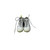 Used New Balance RUSH LAX Cleats Boys White And Optic Yellow Junior 04 11836-S000040719 View 2