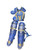 Used All-Star CHEST PROTECTOR Catchers Chest Protector Royal Blue Adult 11892-S000033558 View 1