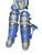 Used All-Star CHEST PROTECTOR Catchers Chest Protector Royal Blue Adult 11892-S000033558 View 3
