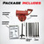 New Slider 360 Lite Baseball Pitching Machine 11861-HTRLITEBSBLPITCH View 3