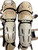 Used Wilson GREY SHIN GUARDS Catchers Leg Guards Grey Youth 11347-S000272330 View 1