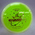 Used Dynamic Discs EVIDENCE LUCID ICE Disc Golf Mid Range Neon Green 180g 11879-S000022607 View 1