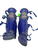 Used All-Star LG912PS Junior Baseball Catchers Leg Guards Royal Blue Age 9-12 11731-S000168924 View 1