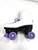 Used SKATE GEAR Junior Roller Quad Skates White Junior 06.5 11860-S000311844 View 3
