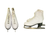 Used Hespeler HESPELER FIGURE SKATES Girls Figure Skate White Youth 13.0 11917-S000019519 View 1