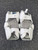 Used Warrior EVO PRO Lacrosse Arm Pads/Guards White LG 11849-S000041838 View 2