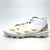 Used Adidas ADIZERO IMPACT Adult FB Cleats White And Gold Senior 9.5 11805-S000084552 View 1