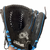 Used Wilson EZ SNAP RH Throw Fastpitch Gloves Black 12" 11479-S000427196 View 3