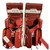 Used CCM AXIS Goalie Leg Pads Senior Red And White 33" 11776-S000402956 View 2