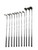 Used MacGregor BATTLESTICKS OVERSIZE 11 PC Mens Complete Set RH 11 Piece 11836-S000040793 View 1